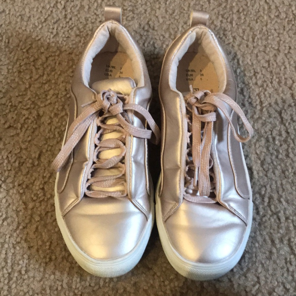 Primark Rose gold sneakers